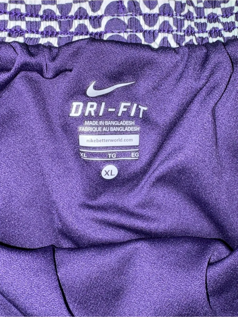 Nike Dri-FIT Patterned Athletic Shorts